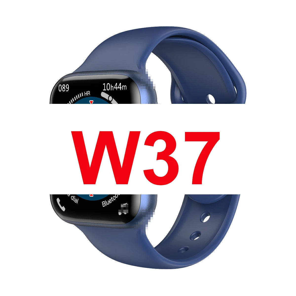 Wholesaler Price W37 Smart Watch 1.75 Inch Heart Rate Blood Oxygen W37 Smartwatch W37