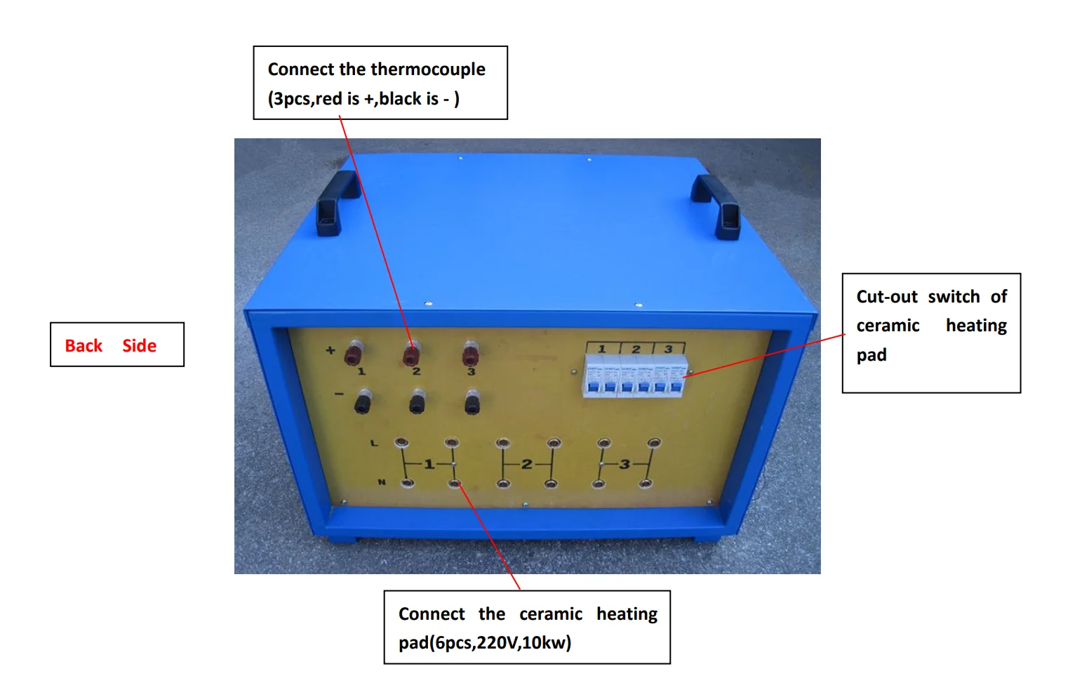 Высокоэффективная машина с контролем температуры 60 кВт, термообработка после сварки