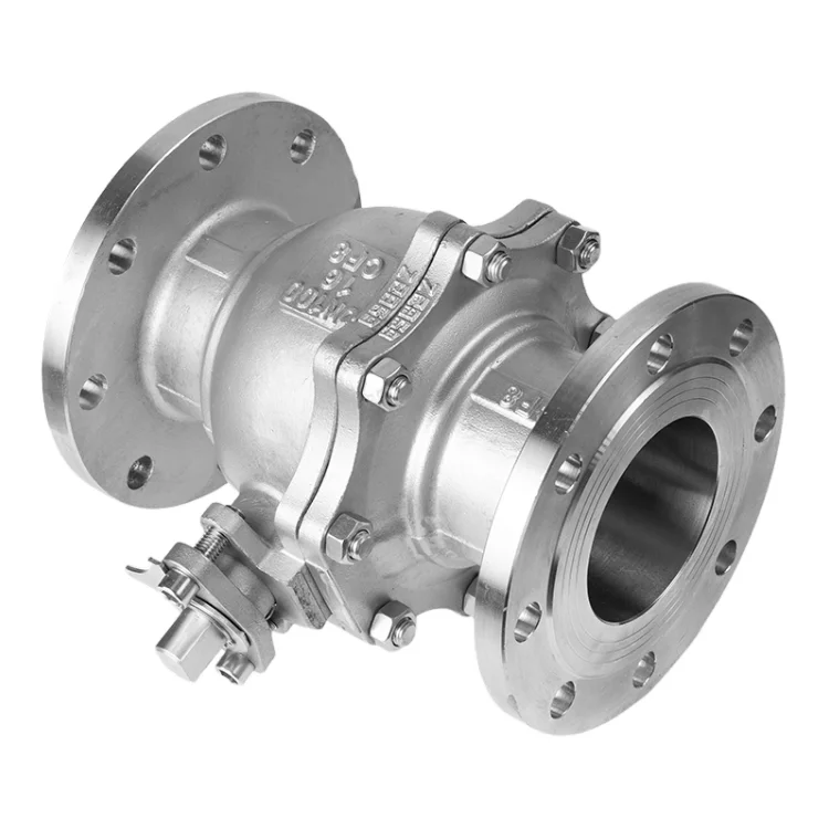 CQATMT Stainless Steel Stainless Steel Flange Ball Valves Stainless Steel Wafer Type Ball Valve Flange
