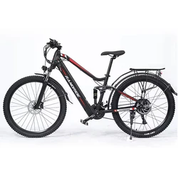 Eu склад 17AH e mtb 27 5/29 дюймов электровелосипед с полной подвеской 1000 Вт Электрический велосипед со скрытой батареей