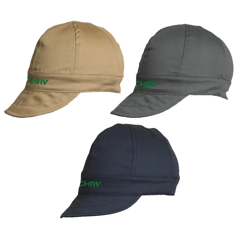 2023 New Custom Logo FR Cotton Welding Cap 6 panels hat Welder Safety Flame resistant Welding accessories Protection Fire