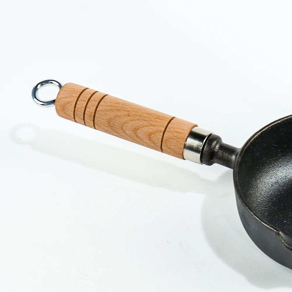 Cast Iron Melting Basting Pot for Grill Cooking Iron Saucepan Mini Cast Iron Bowl for Sauces