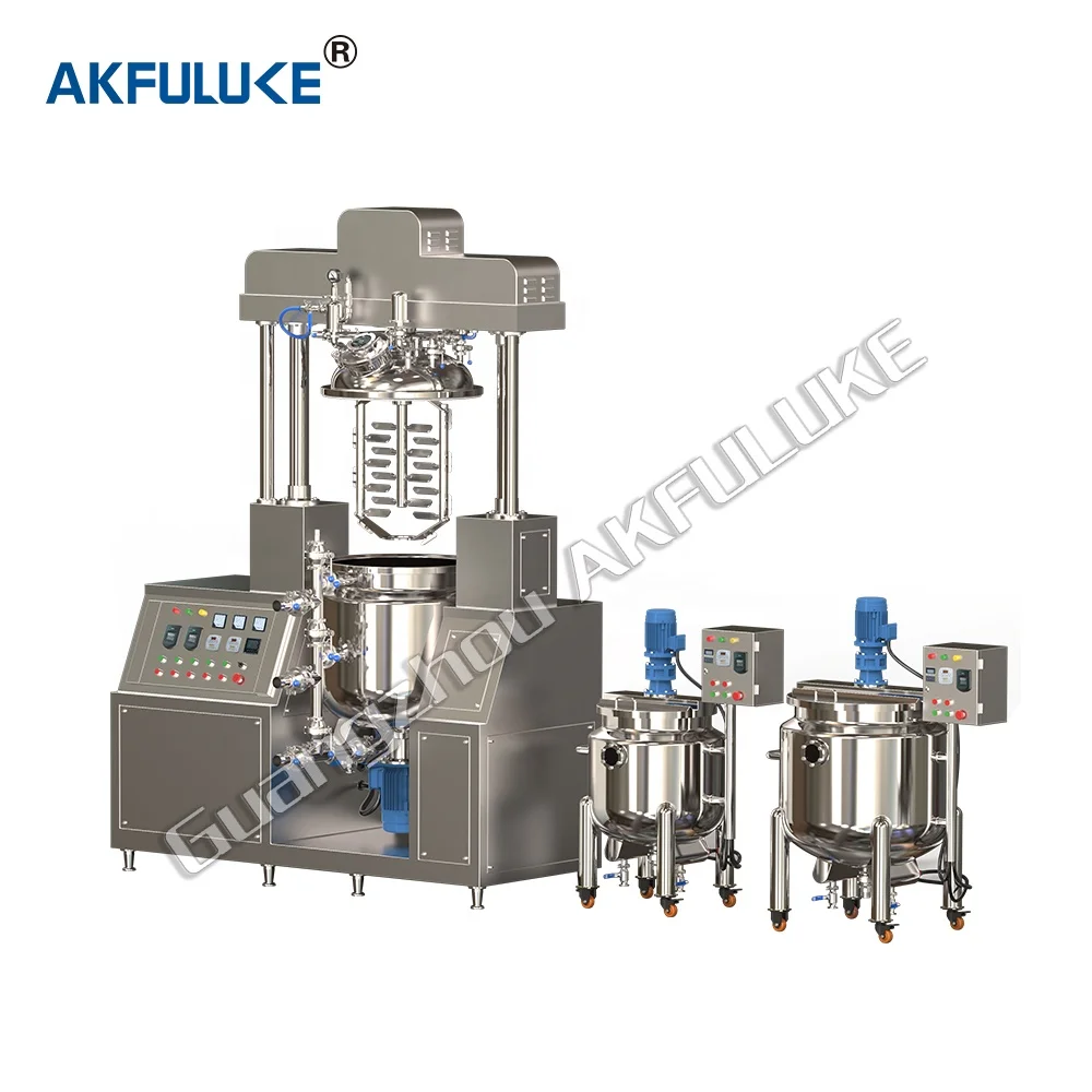 FME Soap making machine emulsifying mixing vacuum mixer and emulsifier