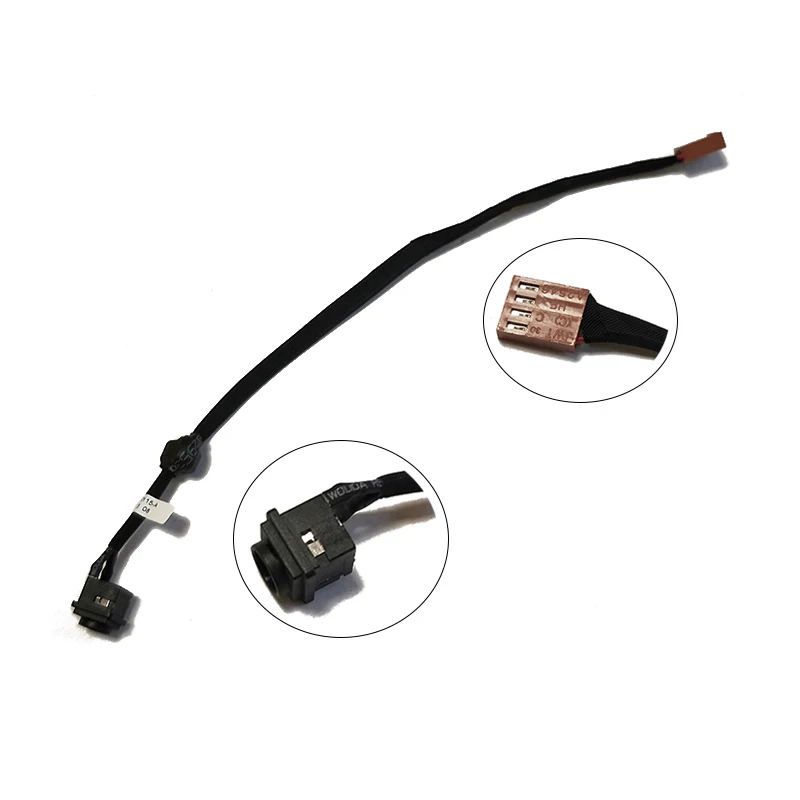 DC Power Jack 4 Pin w Cable for Sony VAIO VGN AR270P PCG 8W1L 073-0001-2115_A TESTED(PJ177)
