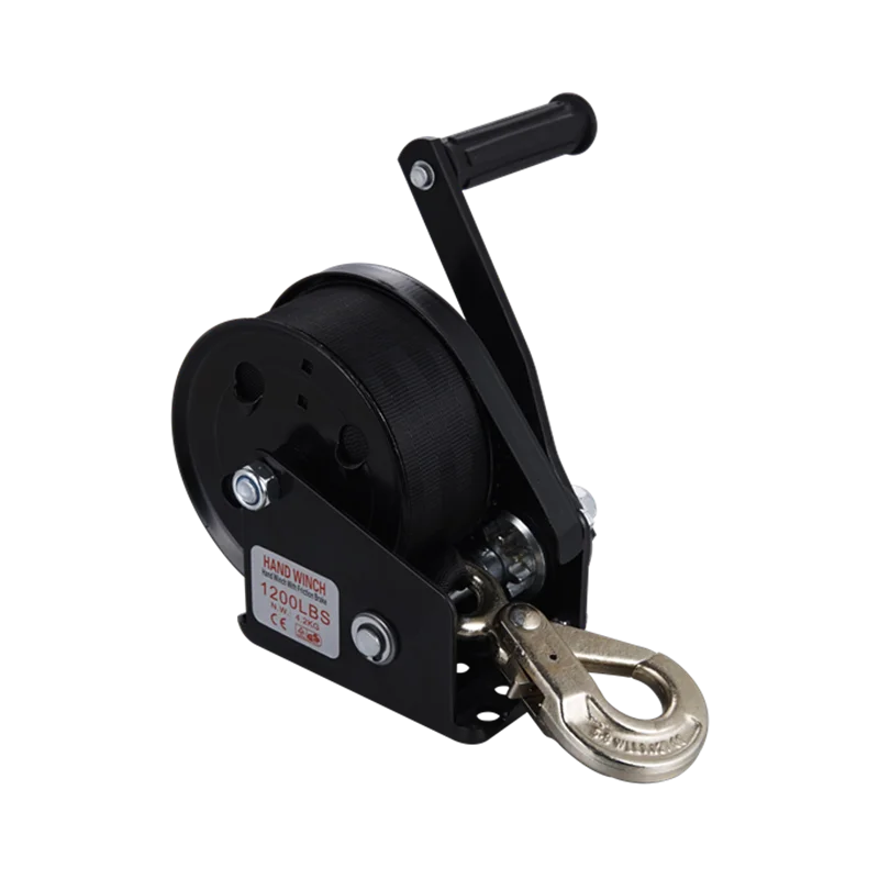 High Quality Self Locking Brake Hand Winch  with bigger stronger hook