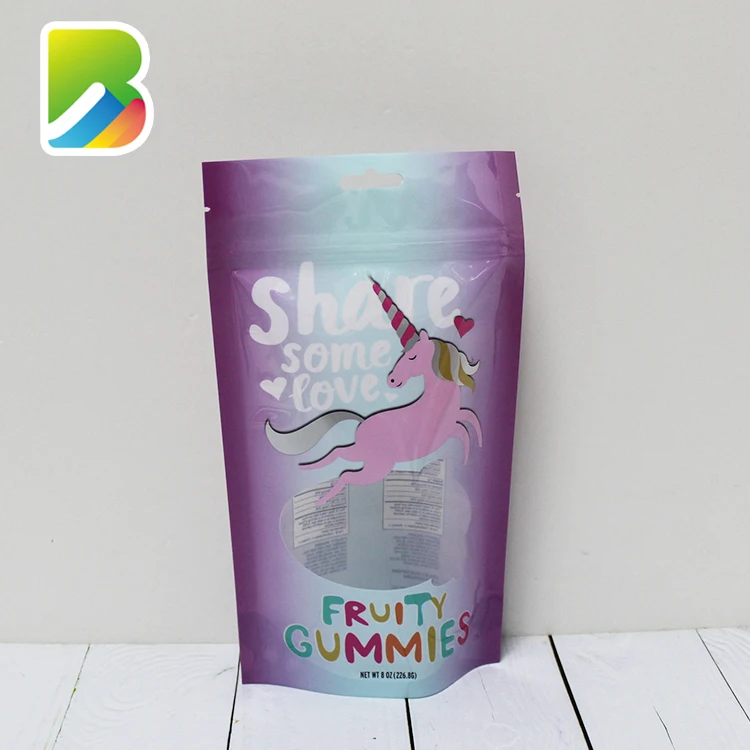 Almond Nuts Packaging Custom Printed Snack Food Made Nylon With Zipper Chocolate Bar Resealable Plastic Bags