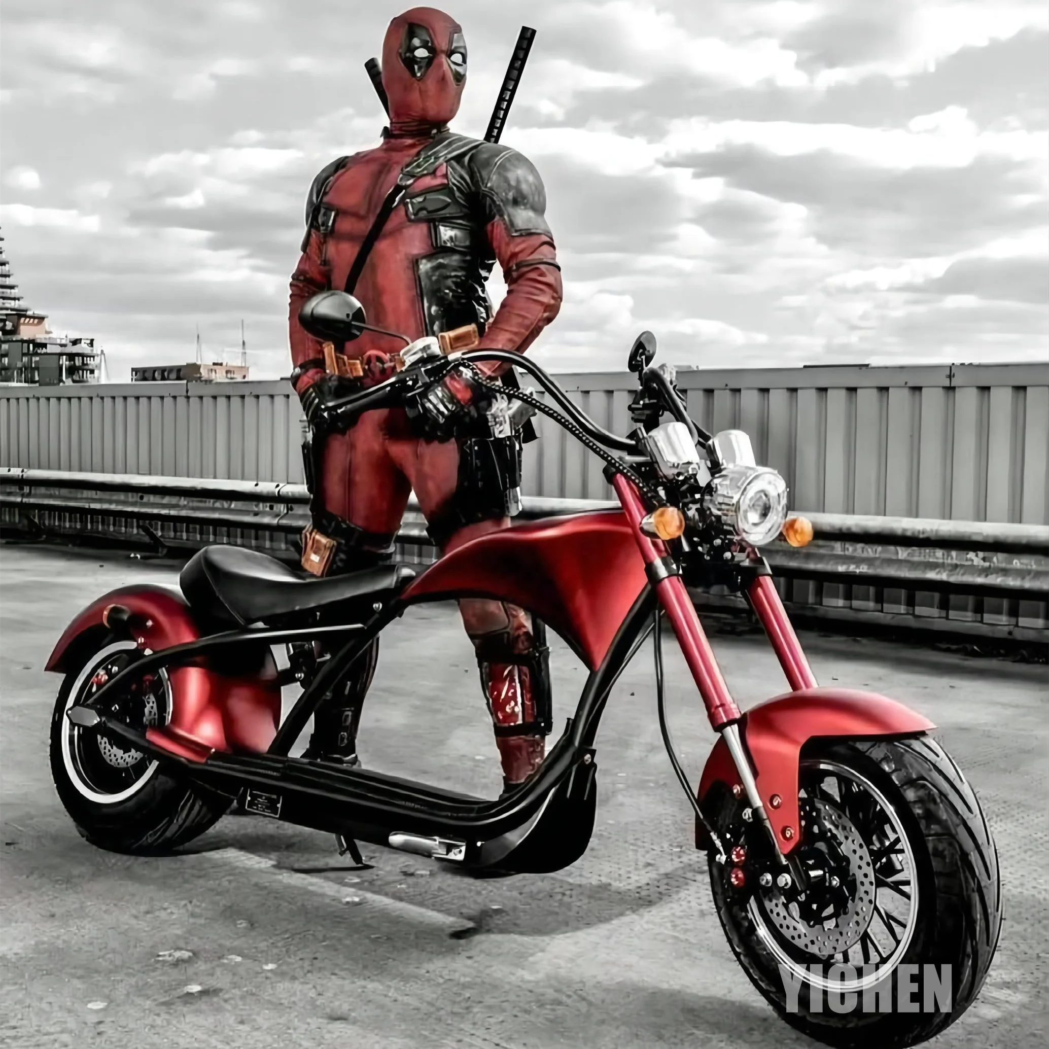 YICHEN Skuter Elektryczny Китай город Коко Moto 1500w 2000w 3000w BLDC мотор электрический скутер мотоциклы Богота