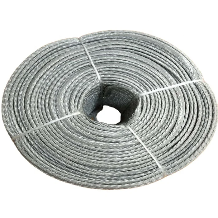 Высокопроизводительная индивидуальная упаковка UHMWPE веревка диаметром 3 мм-16 мм с многоцветной морской