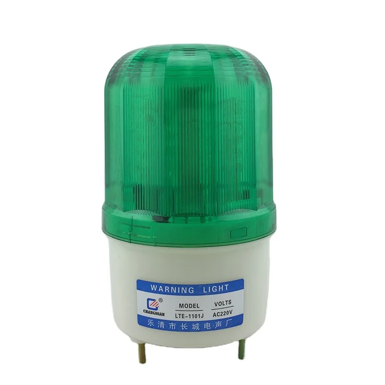 
LTE-1101 Rotary Warning Light Dc12v/24v Ac110v/220v Rotating Beacon Revolving Warning Light LED Wireless Plastic CN;ZHE 10W 