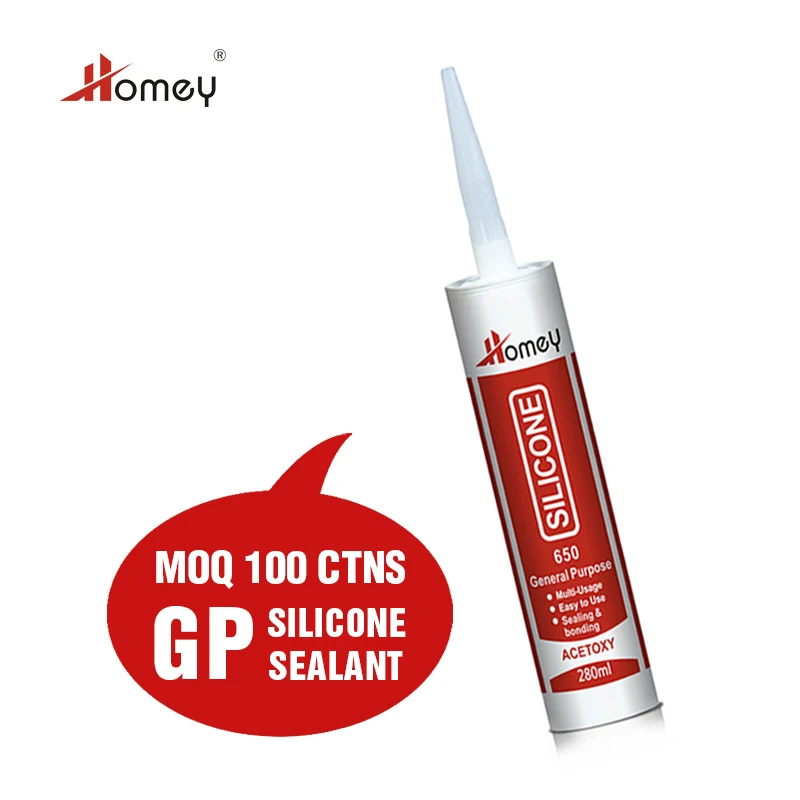 Best Selling General Purpose Silicone Sealant Clear Bathroom Glass Silicone Sealant
