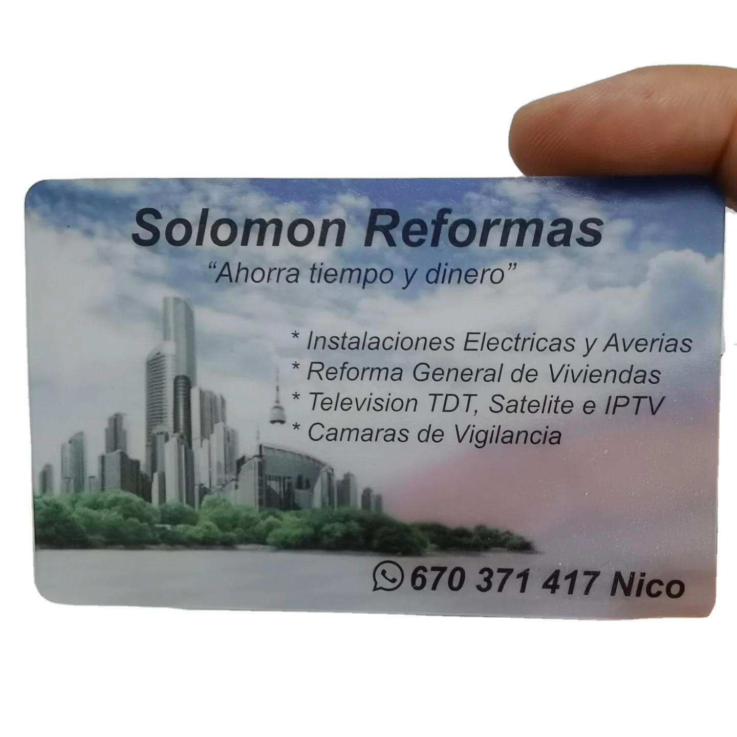 0.76mm hard thickness high quality transparent clear plastic pvc business cards printing