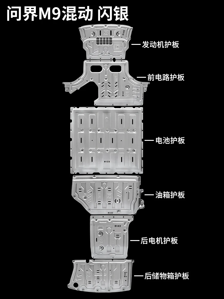 Engine guard battery motor skid plate protection new energy chassis guard for Geely chery 7pro jetour tiggo AITO M5 M7 M9 M9 EV