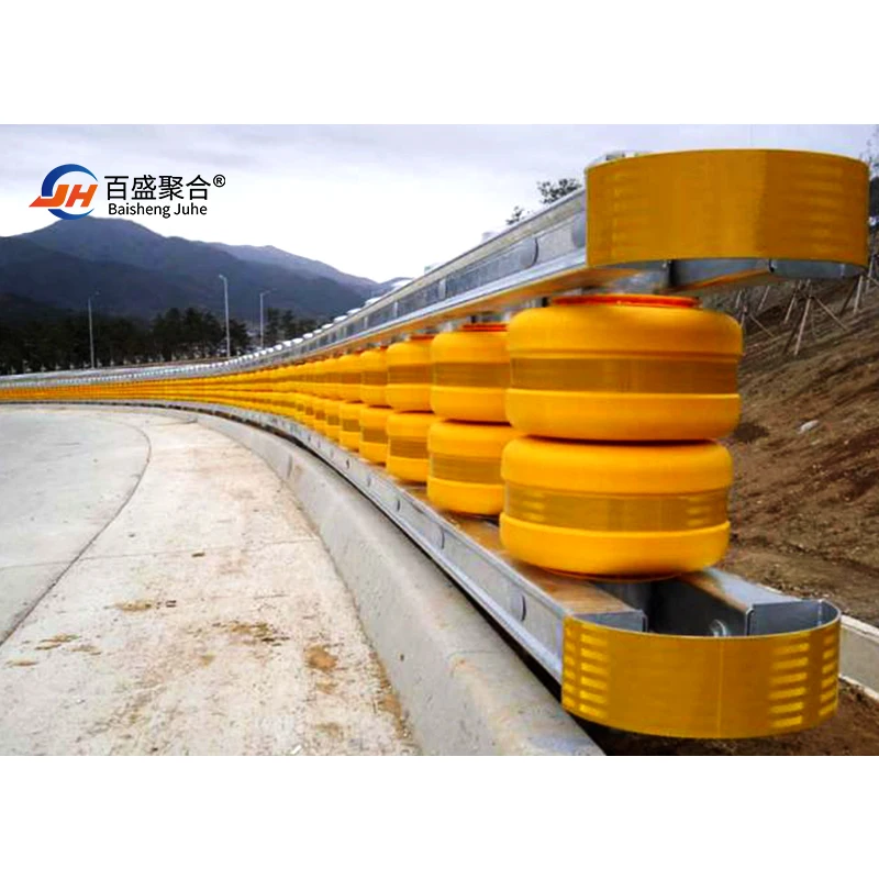 Road traffic safe eva material safety roller barrier safety roller barrier anti crash barrel