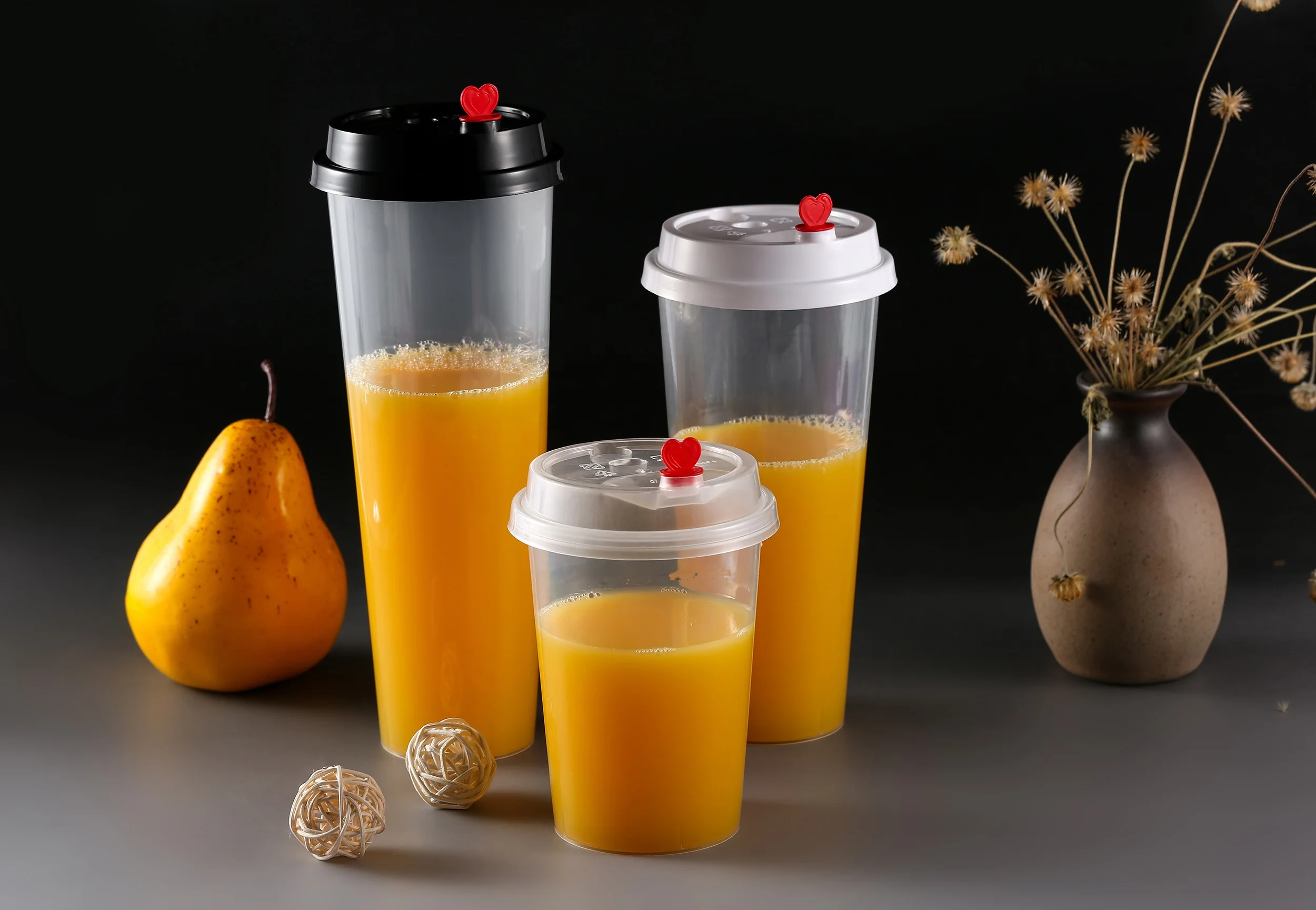 Large PP cup disposable pp plastic cup molding injection pp cup for bubble tea