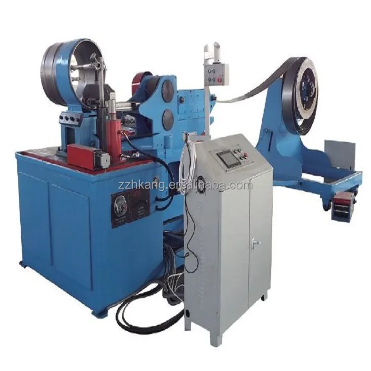 Hot Sale Ventilation Air Duct  Making Machine Automatic Galvanized Angle Steel Hvac System Round