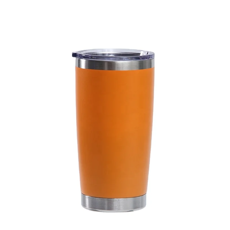 
Stainless Steel 20oz Travel Thermos Mugs Double Wall Beer Costom Tumbler Cups 