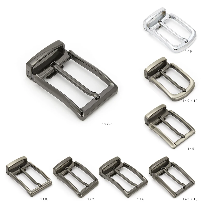 Wholesale Custom Design High Quality Zinc Alloy Classic Belt Buckle Pin for Men