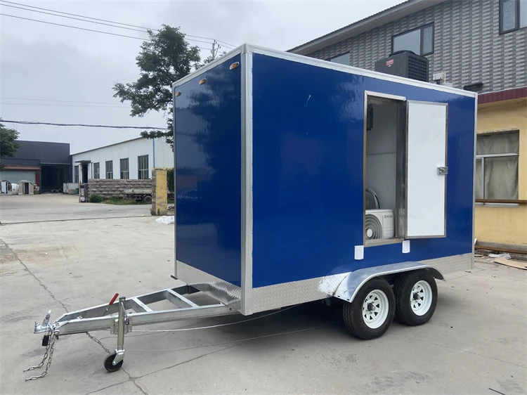 Modern Portable Restroom Trailer With Shower Port a Potty Outdoor Toilets