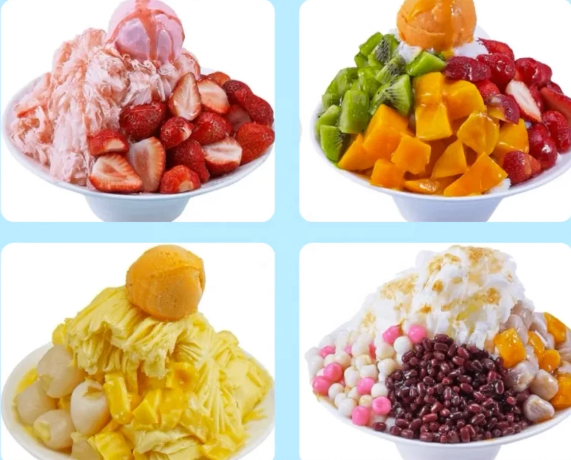 Popular snack snow ice maker machine