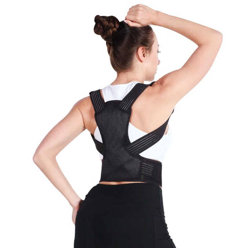 Support Strips to Strengthen Molding Breathable Pressure Band Adjustable Cushion Back Belt Lumbar Support