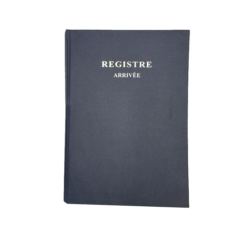 Depart Arrivee Notebook Recording notebook Hard Cover Register Transmission