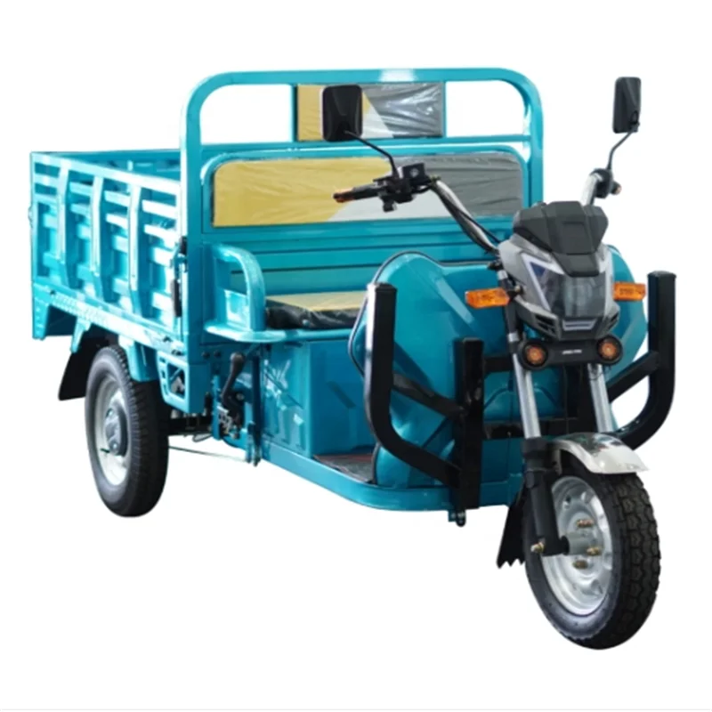 China 1000W Cargo Electric Tricycle Open Body 3 Wheel Design price
