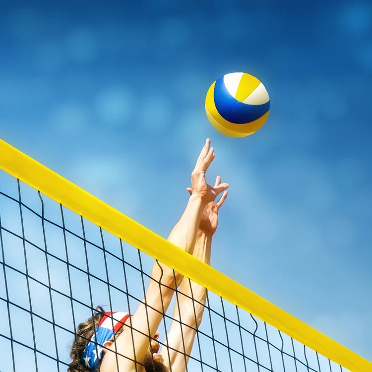 27'*8' Durable Easy Assembly Beach Volleyball Netting With Court