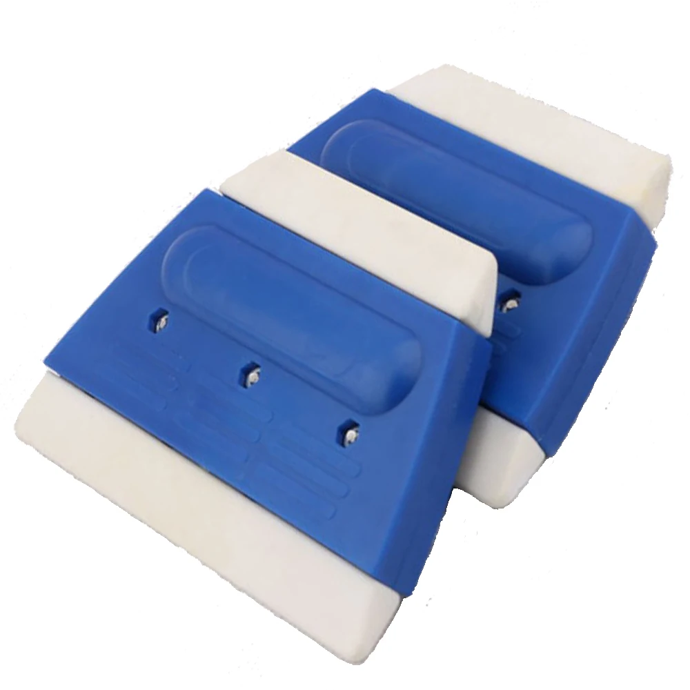 Wear-resisting Trapezoid silicone squeegee double sides for films stick-on tools