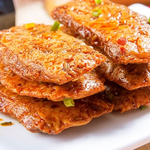 More upscale Artificial Meat Organic Soy Protein TVP luncheon meat chewy Vegan Steak Chinese Textured Vegetable Protein