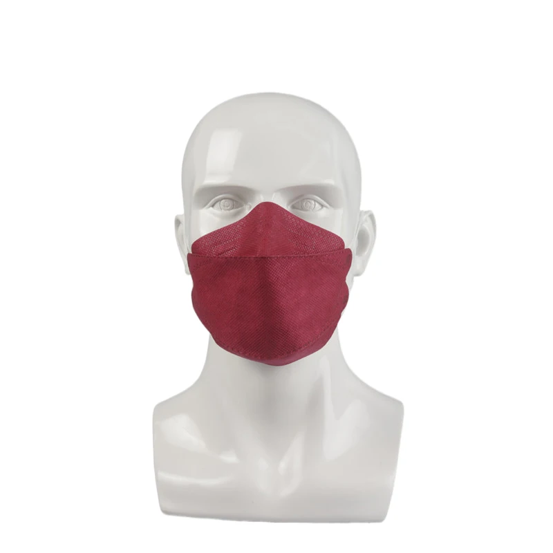 Производители Kf94, оптовая продажа, одноразовые пылезащитные наушники Gb2626, складные дышащие черные маски Kf94