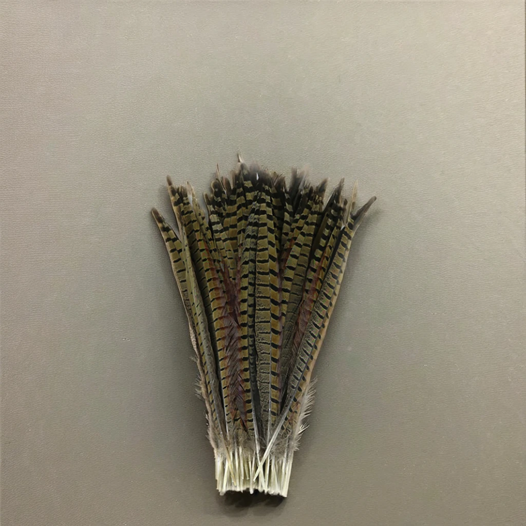 35-40 см рифленый фазановый хвост перья натуральные plumas de faisan для рукоделия и домашнего декора карнавальных костюмов