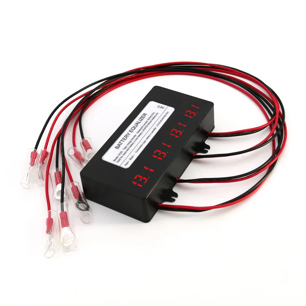 Battery Equalizer Solar System Battery Balancer Voltage 24V 48V LCD Display Lead Acid Battery