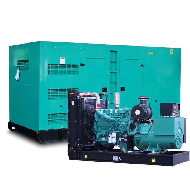 40kva 50kw 100kva 250kva 300kva 400kva low rpm super silent diesel generator with Cummin engine