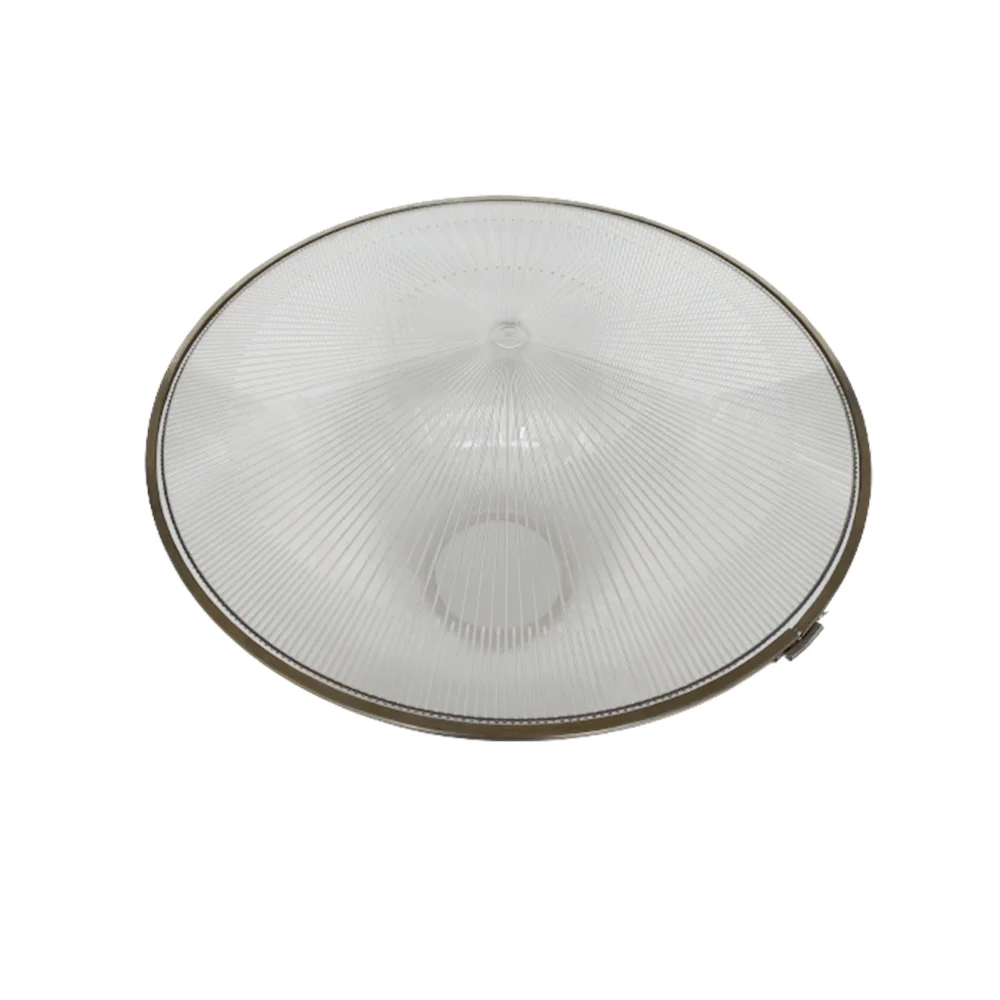 14 inch 14' 360mm diameter led high bay acrylic lamp diffuser with bottom cover for 300w 400w industrial light fixture