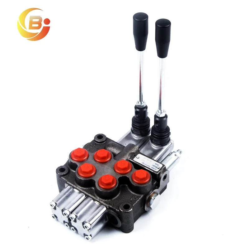 Junbao MB3 2 Spools Hydraulic monoblock Manual Directional Control Valves