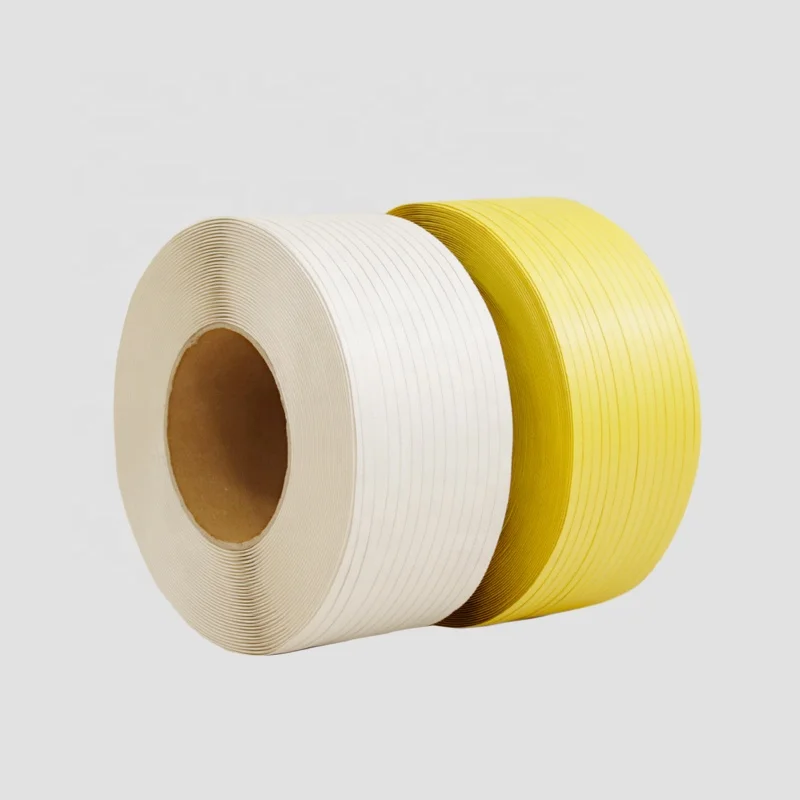 Yongsheng wholesale white 11 mm strapping tape for packaging