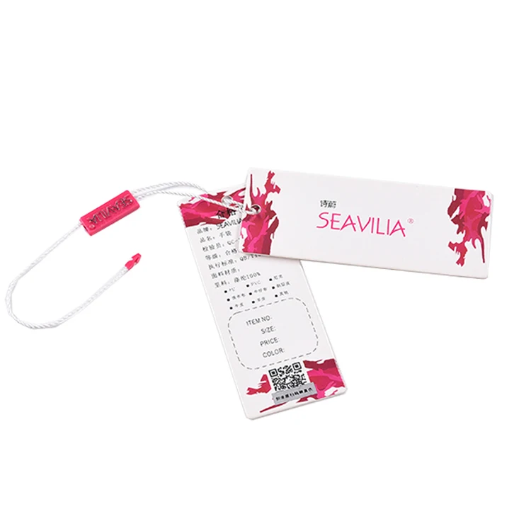 Быстрая доставка безопасных этикеток для одежды из Гуанчжоу, анти-подделка, печатная бумага, этикетка для одежды