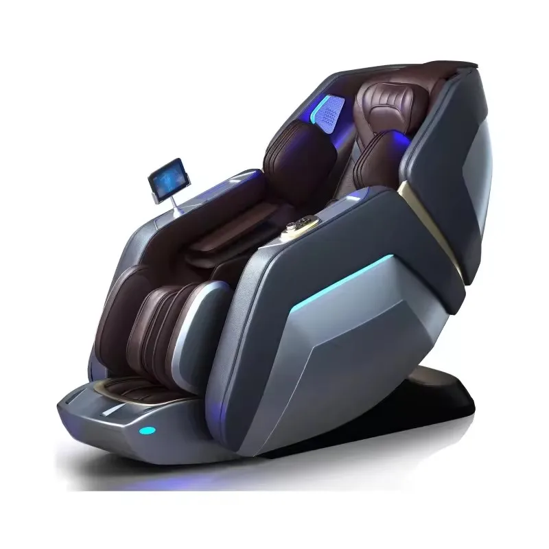 Full Body 4D Zero Gravity Electric Leather Parts Luxury At Home Massage Chair Recliner Massage Chair Calf rubbing, Health detect