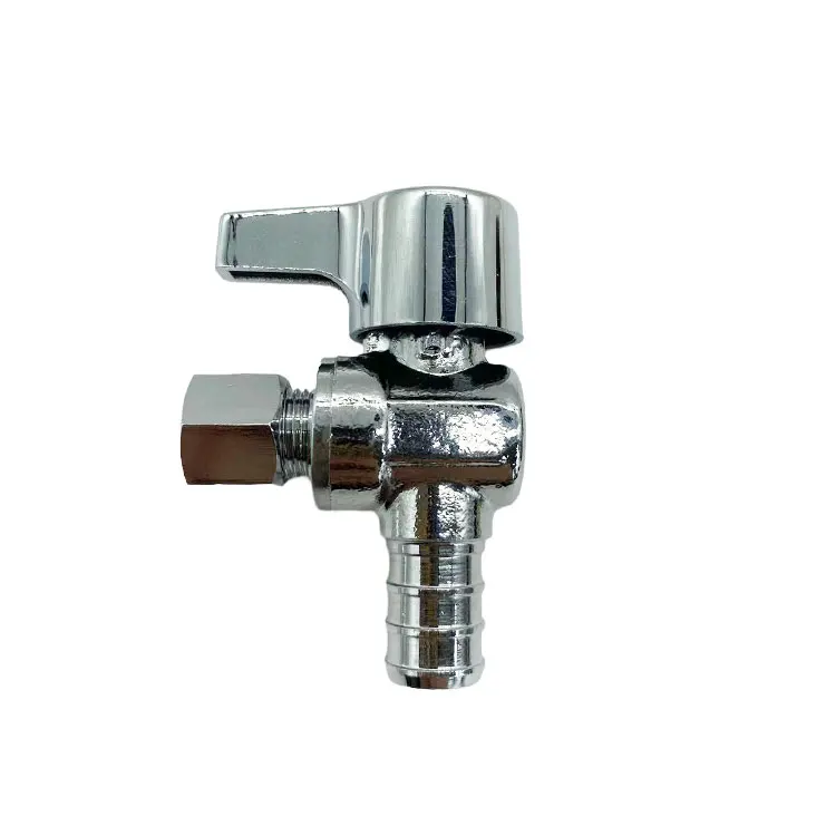 Support OEM ODM 1/2 Pex Brass NSF  1/4 Turn Angle Stop Valves
