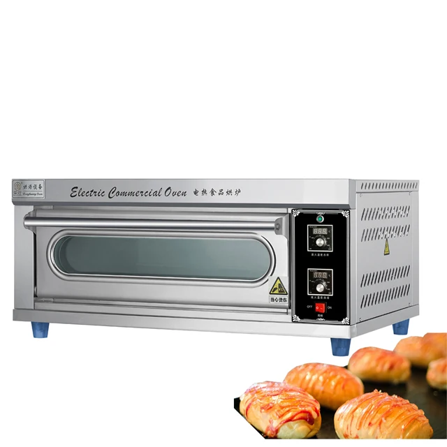 Industrial custom 6.6kw big cake deck baking oven  for wholesale bakery distributors
