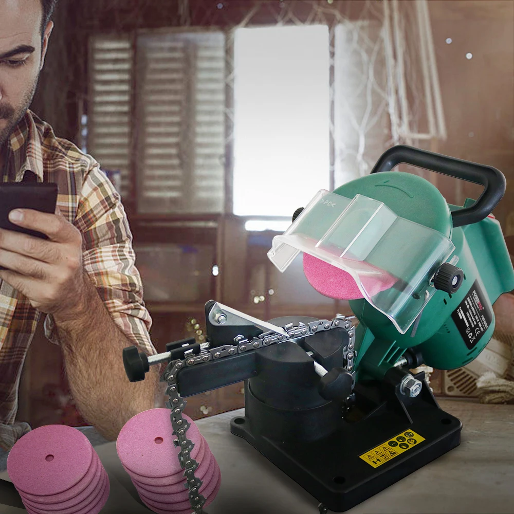 Hot Sale Chain Saw Grinder Chainsaw Sharpener Portable Sharpening Tool Sharpener File Table
