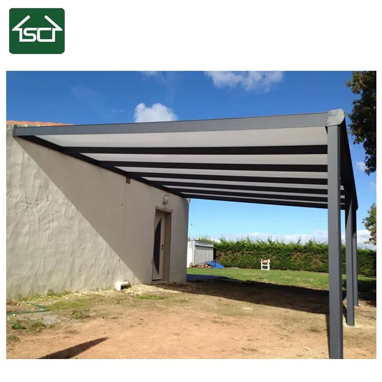 Aluminium Veranda with Polycarbonate Roof