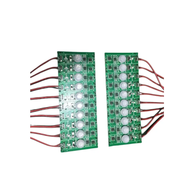 Human induction night light power panel LED light open control panel bedside corridor induction night light design and developme