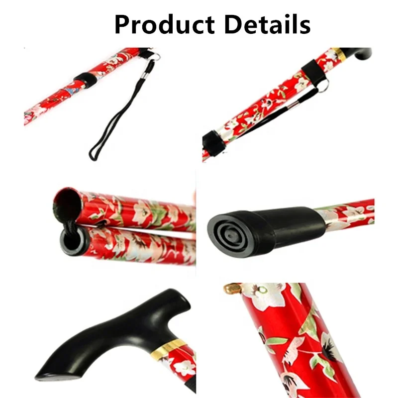 
Rubber for Walking Sticks Blind Walking Stick Folding Old Man Walking Stick 