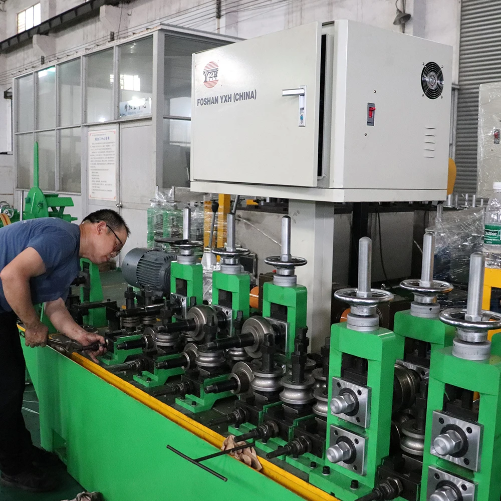 Автоматическая Сварочная трубчатая мельница из нержавеющей стали и оборудование для изготовления труб машина для изготовления металлических строительных материалов машины Китай