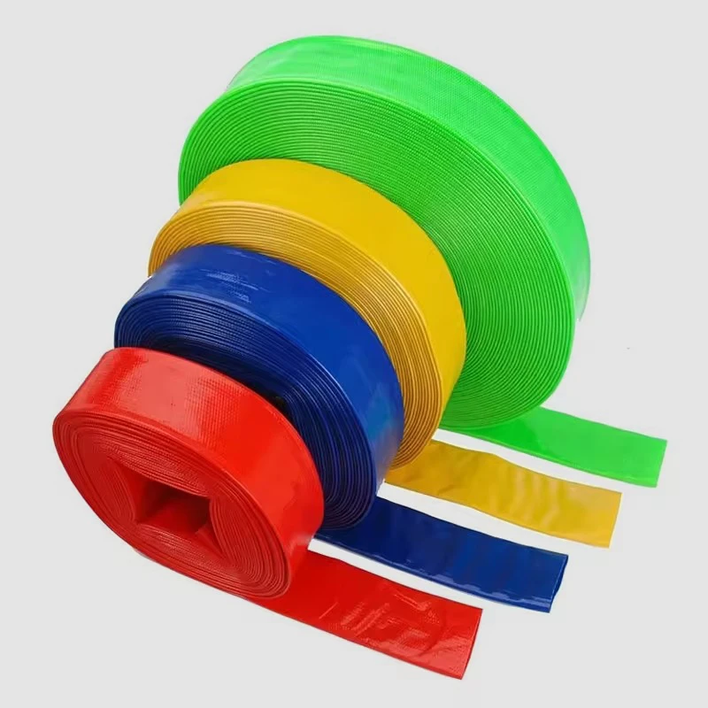 EASTOP Korea Technology High Pressure Plastic Water Hose 1/2 3 10 12 14 inch 4 6 8 bar 150 psi Soft Layflat Dewatering Tube Hose