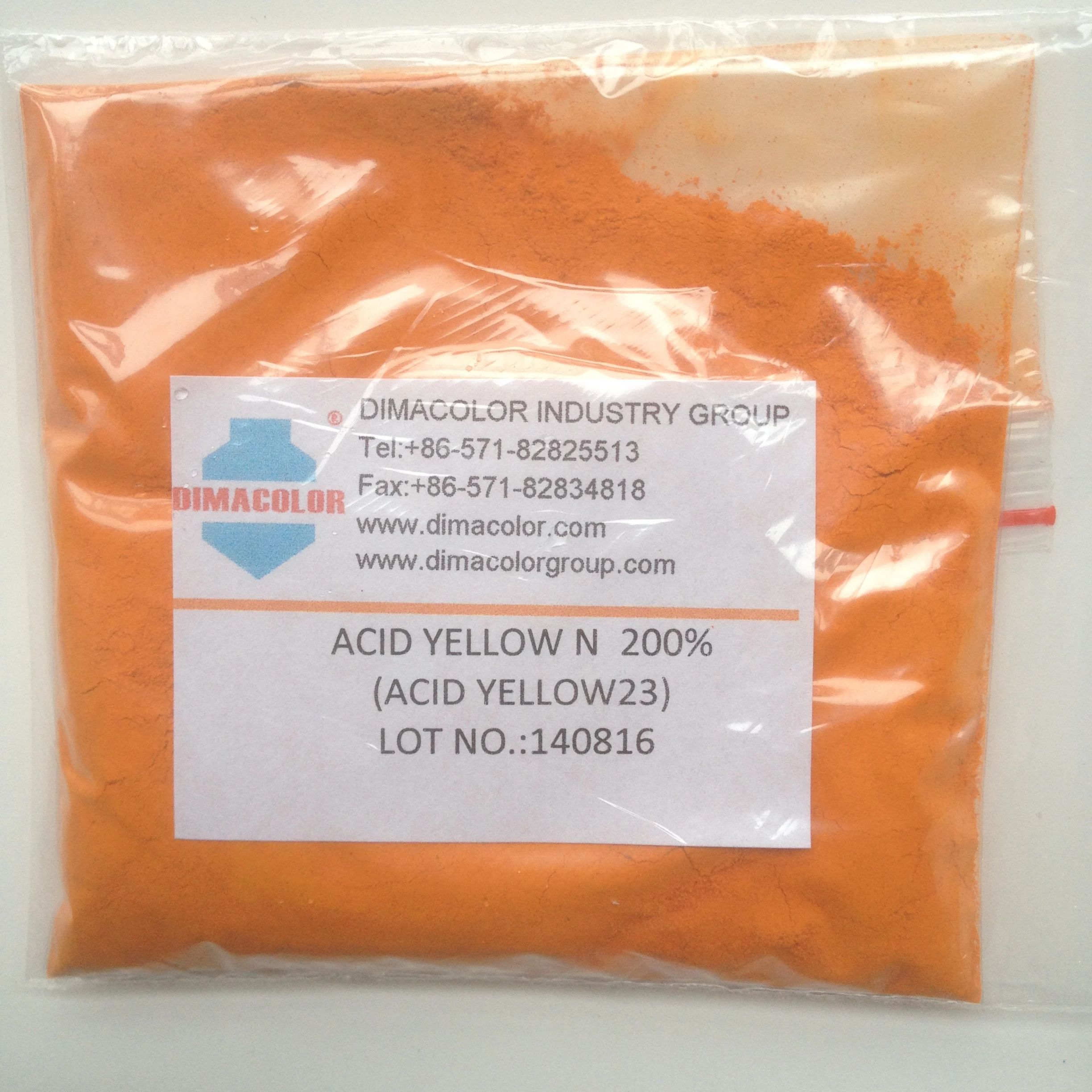 Tartrazine  lemon yellow  for colorant additives