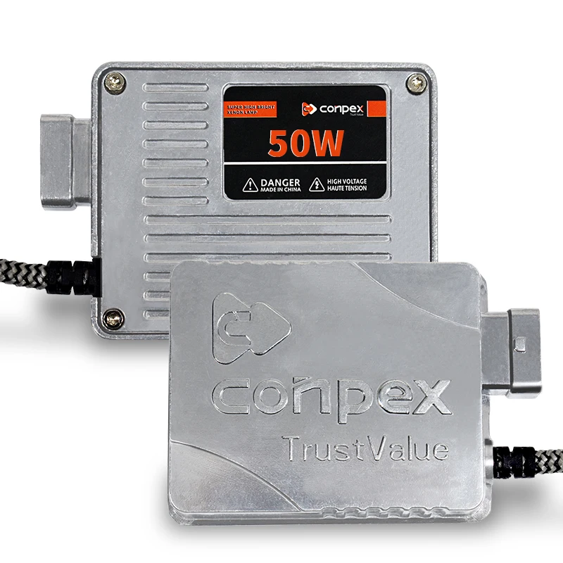 Conpex OEM ODM C7 Fast Start 50W AC 9V-16V H1 H11 H4 H7 HID led xenon headlight canbus ballast