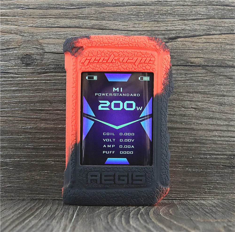 Fashion 10 Colors Skin Silicone Case for Geekvape Aegis X Silicone Protective Case