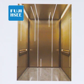 Machine roomless and cheap passenger elevator 1150kg for 15 persons and 1.0m/s in china